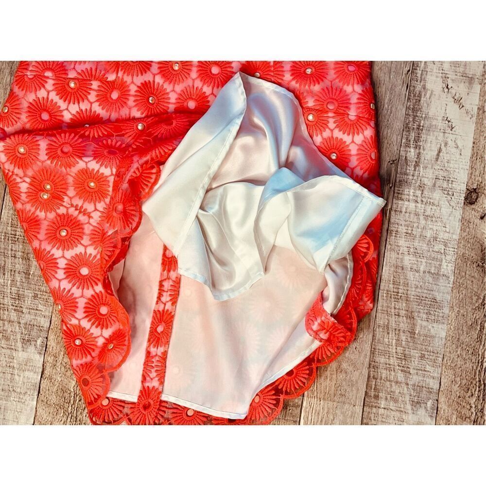 Lilly Pulitzer 51982 Pearl Fiesta Pink Pinwheel‎ Organza Dress sz 4 NWOT $348 - Picture 7 of 11